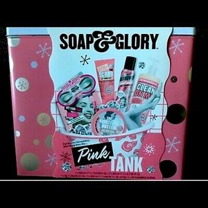 Brand New Soap and Glory Pink Tank Gift Set